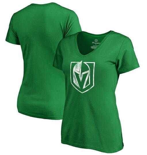 Women Vegas Golden Knights Fanatics Branded St. Patrick's Day White Logo T-Shirt Kelly Green FengYun,We sell and wholesale Women Vegas Golden Knights Fanatics Branded St. Patrick's Day White Logo T-Shirt Kelly Green FengYun on line form chian!